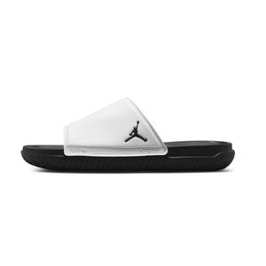 Jordan Jumpman Play Men's Slides Sandal White / Black DC9835-100 Size 10